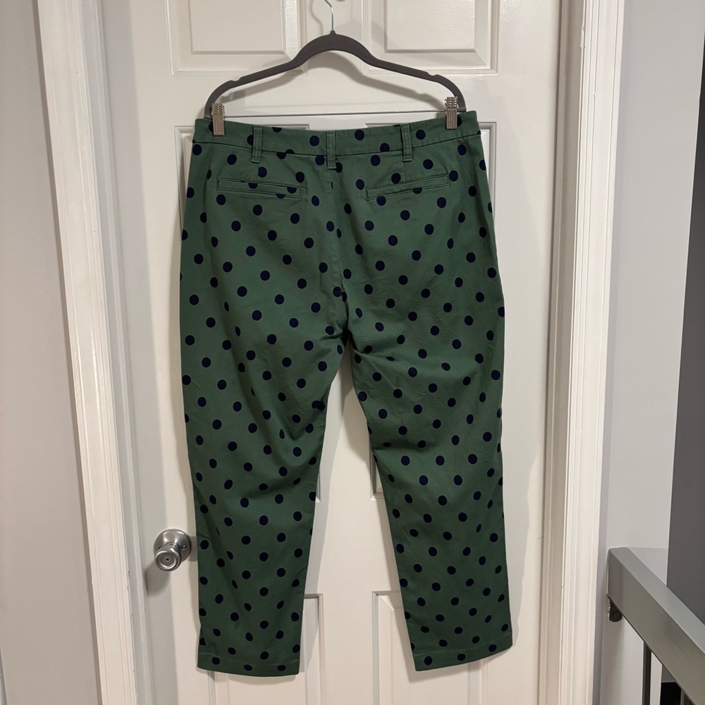 J. Crew Printed High-Rise Girlfriend Chinos - Picture 8 of 10